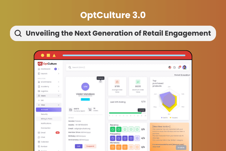 OptCulture 3.0 - Retail Engagement